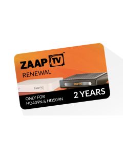 ZaapTV Verlängerung für HD409N, HD509N, CloodTV, X, HD609N - 24 Monate