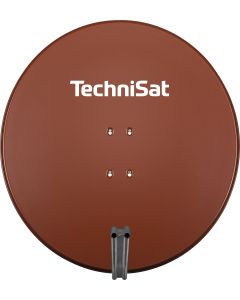 TechniSat Satman 850 Plus Ziegelrot mit AZ/EL Halterung