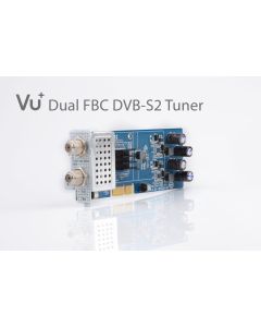 VU+ DVB-S2 /S2X FBC Twin Tuner